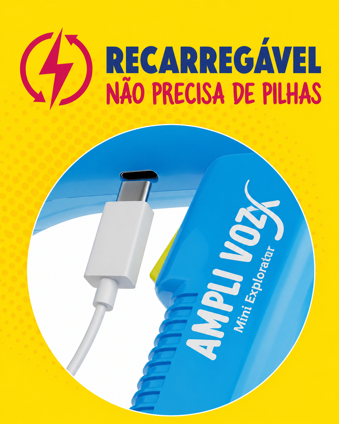 MagicVoice™ - Megafone de Vozes Divertidas