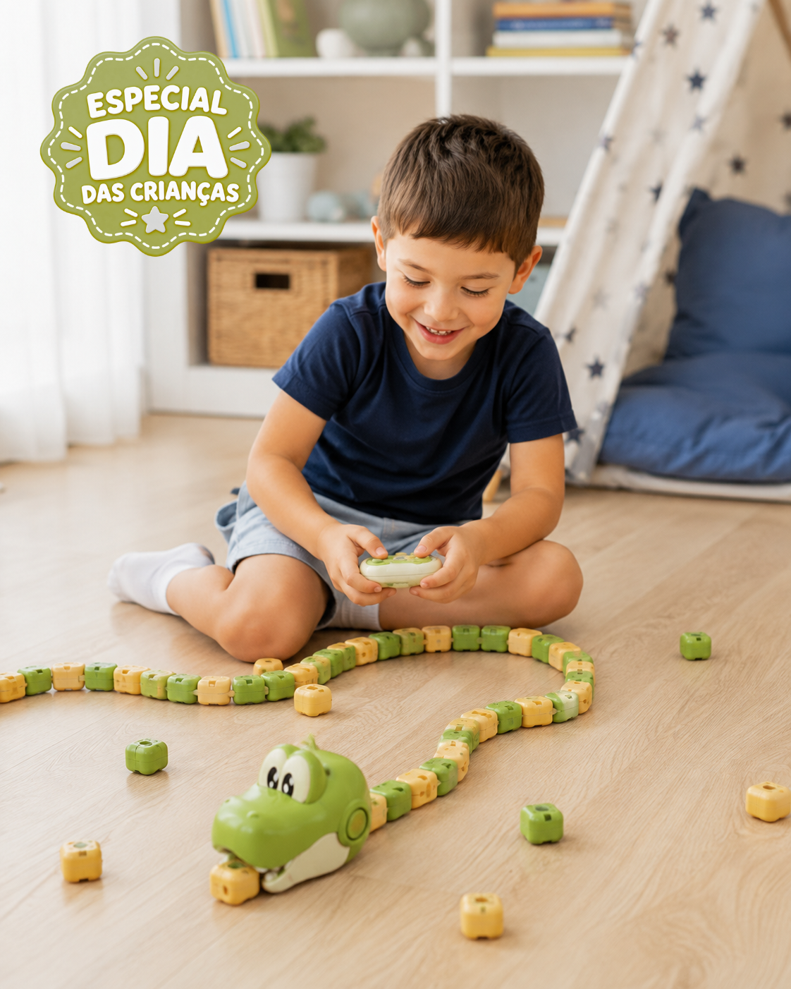 CobraMágica™ - Jogo Interativo | Kit 2 Cobrinhas + 2 Controles
