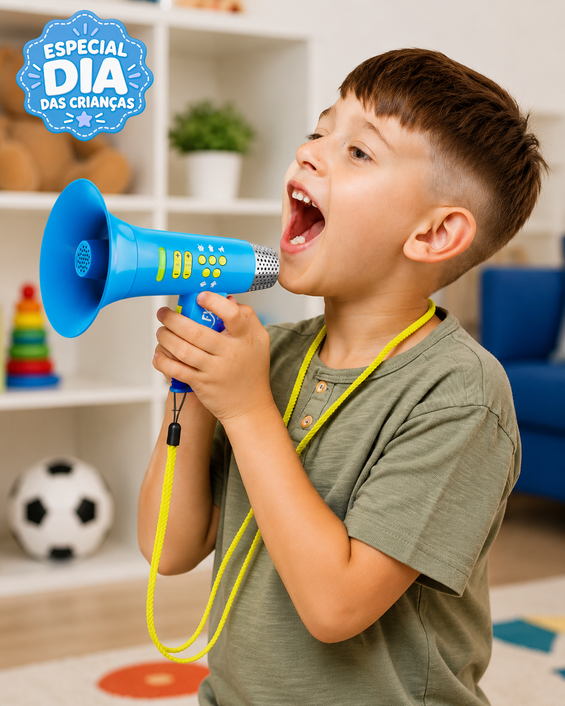 MagicVoice™ - Megafone de Vozes Divertidas