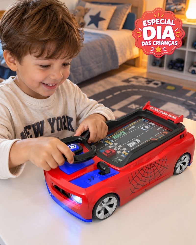 TurboDrive™ - Aventura de Corrida Interativa