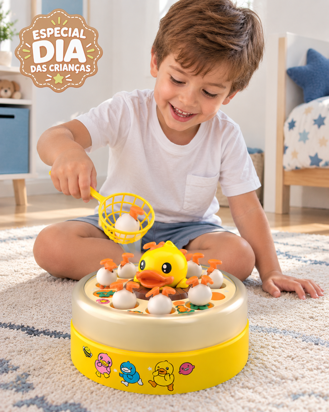 DuckFun™ - Pega Patinho Divertido